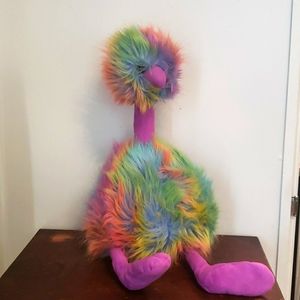 Jellycat rainbow bird plush